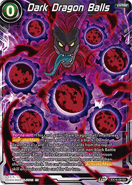 Dark Dragon Balls - EX16-09 - Expansion Rare available at 401 Games Canada