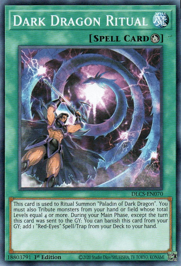 Dark Dragon Ritual - DLCS-EN070 - Common - 1st Edition available at 401 Games Canada