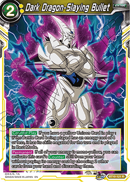 Dark Dragon-Slaying Bullet - BT10-121 - Rare available at 401 Games Canada