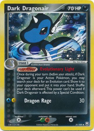 Dark Dragonair - 31/109 - Uncommon - Reverse Holo available at 401 Games Canada