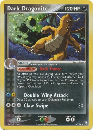 Dark Dragonite - 15/109 - Holo Rare - Theme Deck Exclusive available at 401 Games Canada