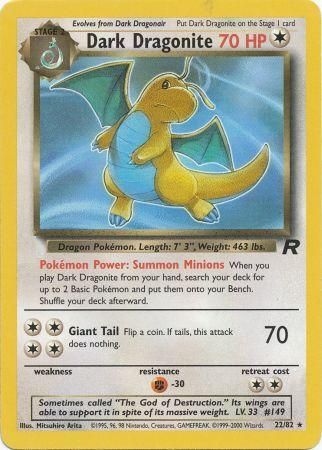 Dark Dragonite - 22/82 - Rare - Unlimited available at 401 Games Canada