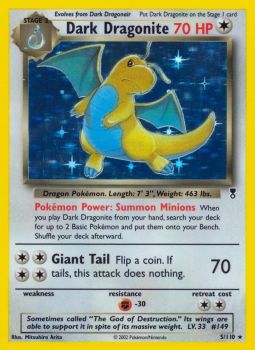 Dark Dragonite - 5/110 - Holo available at 401 Games Canada