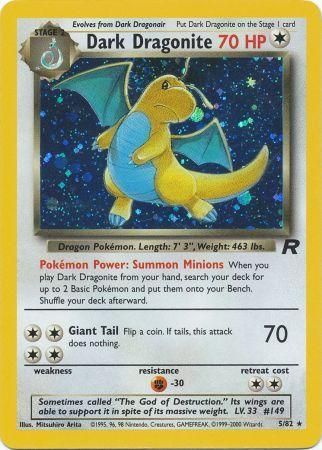 Dark Dragonite - 5/82 - Holo - Unlimited available at 401 Games Canada