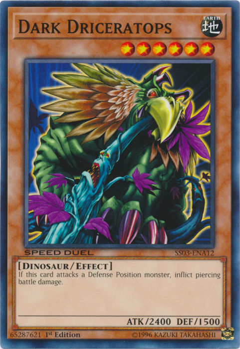 Dark Driceratops - SS03-ENA12 - Common - 1st Edition available at 401 Games Canada