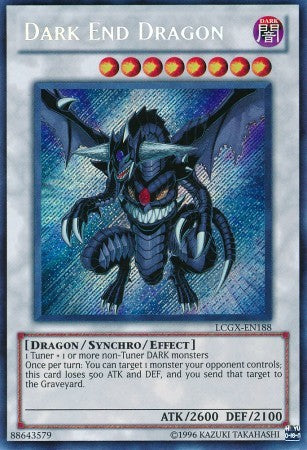 Dark End Dragon - LCGX-EN188 - Secret Rare - Unlimited available at 401 Games Canada