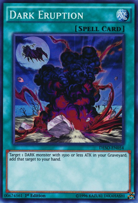 Dark Eruption - DESO-EN054 - Super Rare - 1st Edition available at 401 Games Canada