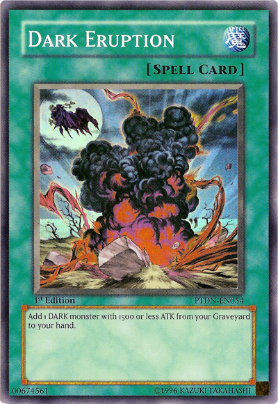 Dark Eruption - PTDN-EN054 - Super Rare - 1st Edition available at 401 Games Canada