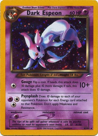 Dark Espeon - 4/105 - Holo - Unlimited available at 401 Games Canada