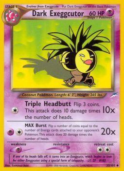 Dark Exeggutor - 33/105 - Uncommon - Unlimited available at 401 Games Canada