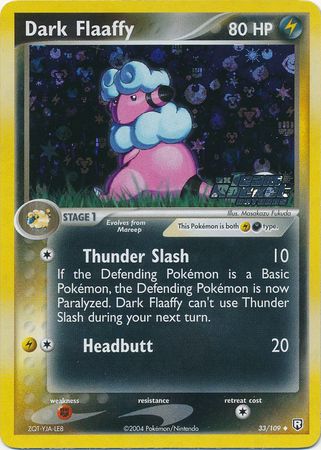 Dark Flaaffy - 33/109 - Uncommon - Reverse Holo available at 401 Games Canada