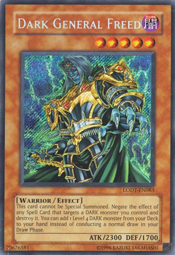 Dark General Freed - LODT-EN083 - Secret Rare - Unlimited available at 401 Games Canada