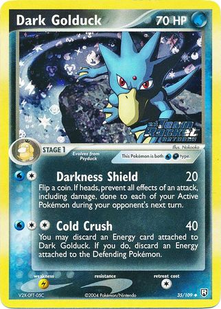 Dark Golduck - 35/109 - Uncommon - Reverse Holo available at 401 Games Canada