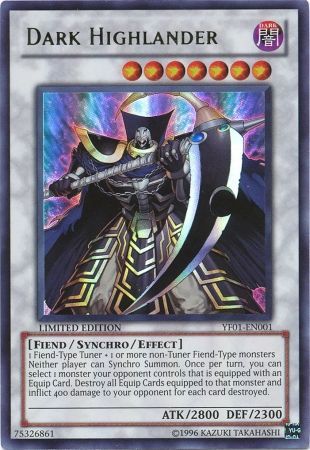 Dark Highlander - YF01-EN001 - Ultra Rare available at 401 Games Canada