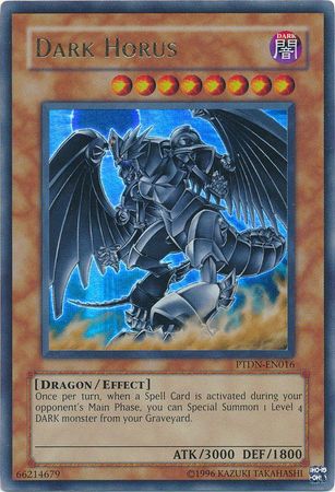 Dark Horus - PTDN-EN016 - Ultra Rare - Unlimited available at 401 Games Canada