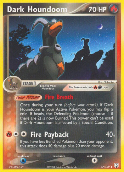 Dark Houndoom - 37/109 - Uncommon available at 401 Games Canada