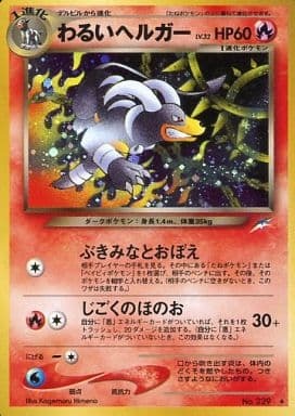 Dark Houndoom (Japanese) - 229 - Holo Rare