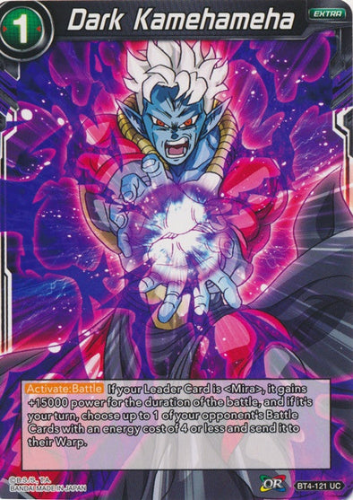 Dark Kamehameha - BT4-121 - Uncommon (Foil) available at 401 Games Canada