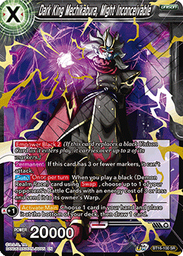 Dark King Mechikabura, Might Inconceivable - BT16-100 - Super Rare available at 401 Games Canada