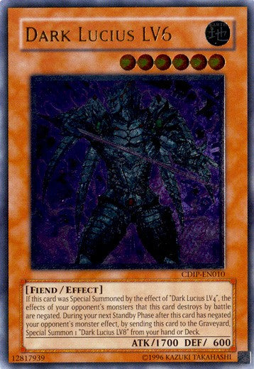 Dark Lucius LV6 - CDIP-EN010 - Ultimate Rare - Unlimited available at 401 Games Canada