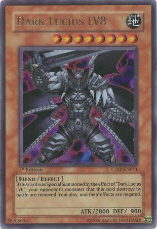 Dark Lucius LV8 - CDIP-EN011 - Ultra Rare - 1st Edition available at 401 Games Canada