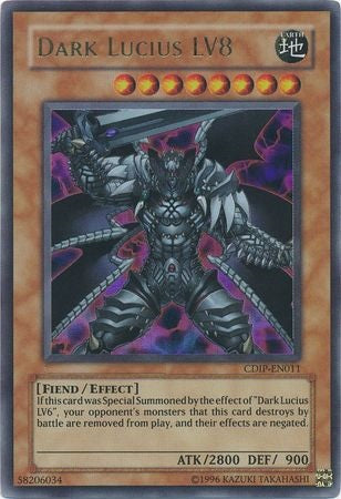 Dark Lucius LV8 - CDIP-EN011 - Ultra Rare - Unlimited available at 401 Games Canada