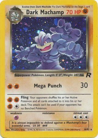 Dark Machamp - 10/82 - Holo - Unlimited available at 401 Games Canada