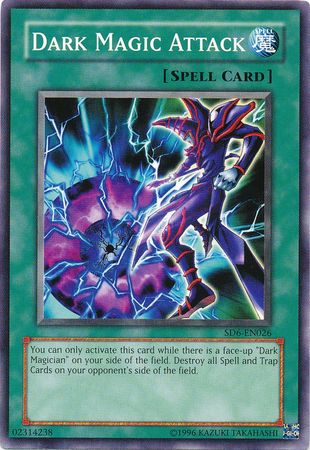 Dark Magic Attack - SD6-EN026 - Common - Unlimited available at 401 Games Canada