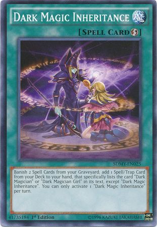 Dark Magic Inheritance - SDMY-EN025 - Common - 1st Edition available at 401 Games Canada