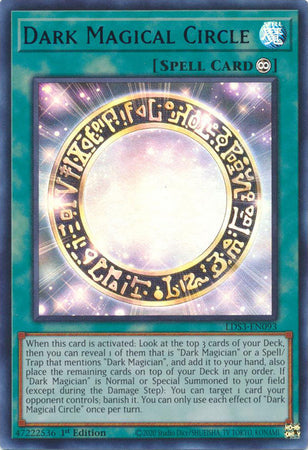 Dark Magical Circle (Blue) - LDS3-EN093 - Ultra Rare - 1st Edition available at 401 Games Canada