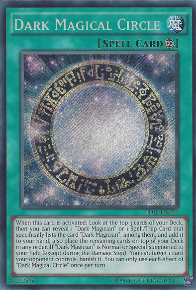 Dark Magical Circle - TDIL-EN057 - Secret Rare - Unlimited available at 401 Games Canada