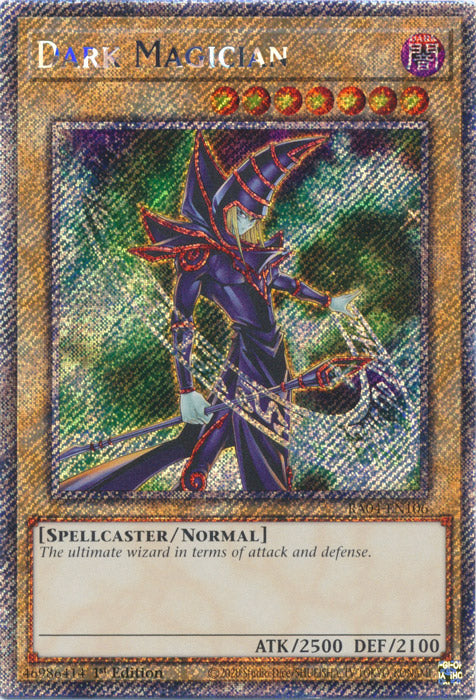 Dark Magician (6th Art) (Platinum Secret Rare) - RA04-EN106 - Platinum Secret Rare - 1st Edition