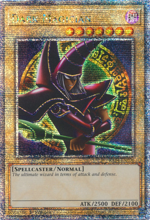 Dark Magician (Arkana) - RA04-EN106 - Quarter Century Secret Rare - 1st Edition