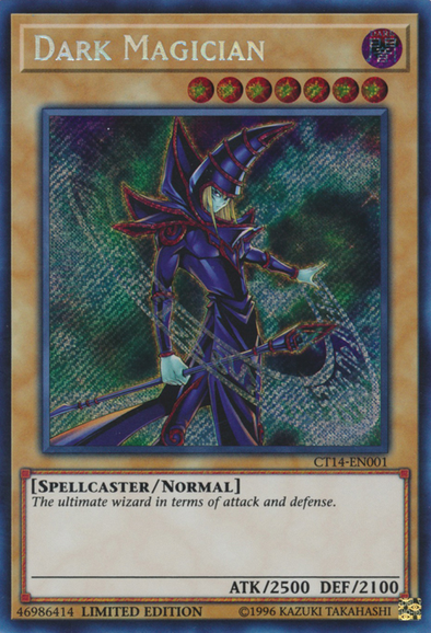 Dark Magician - CT14-EN001 - Secret Rare - Limited Edition available at 401 Games Canada