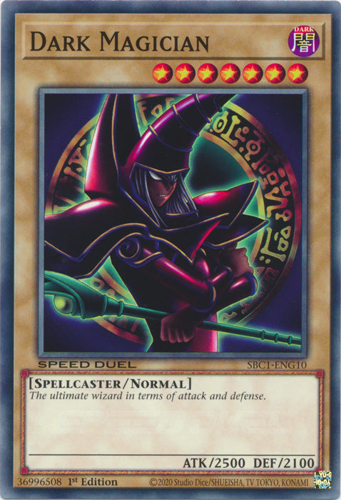 Dark Magician (G) - SBC1-ENG10 - Common - 1st Edition available at 401 Games Canada