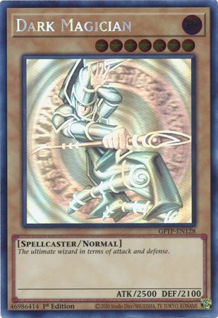 Dark Magician - GFTP-EN128 - Ghost Rare - 1st Edition available at 401 Games Canada
