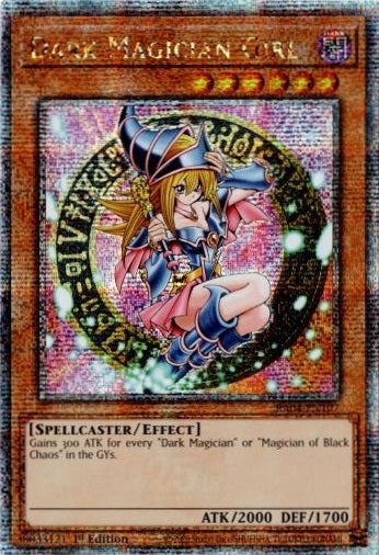 Dark Magician Girl (3rd Art) - RA04-EN107 - Quarter Century Secret Rare - 1st Edition