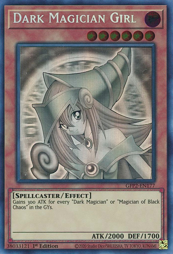 Dark Magician Girl - GFP2-EN177 - Ghost Rare - 1st Edition available at 401 Games Canada