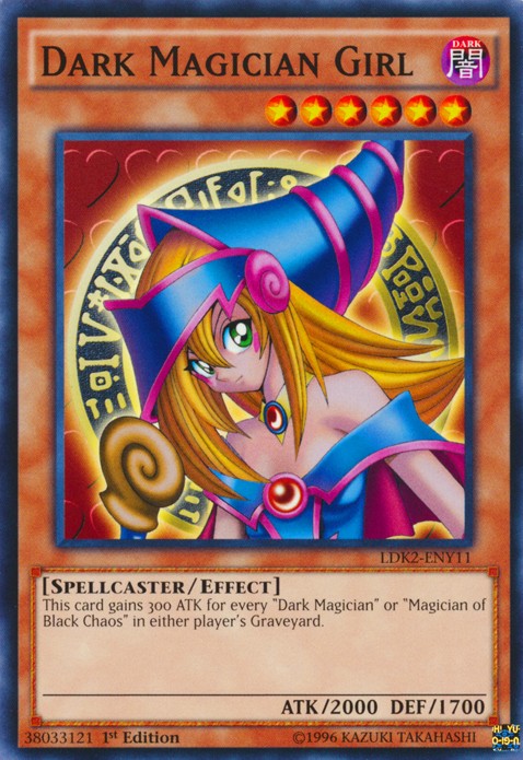 Dark Magician Girl - LDK2-ENY11 - Common - 1st Edition available at 401 Games Canada