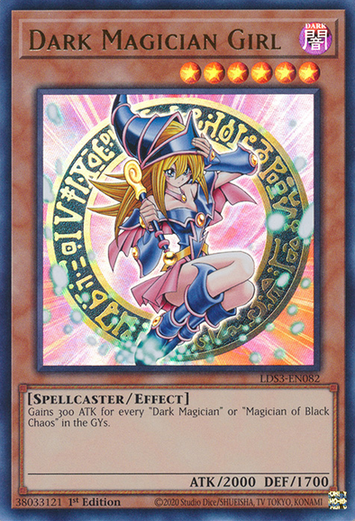 Dark Magician Girl - LDS3-EN082 - Ultra Rare - 1st Edition available at 401 Games Canada