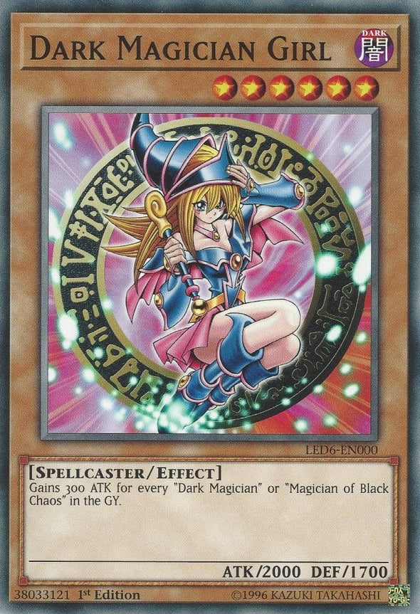 Dark Magician Girl - LED6-EN000 - Common - 1st Edition available at 401 Games Canada