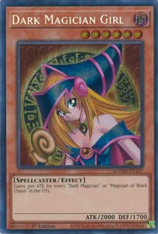 Dark Magician Girl - MAMA-EN107 - Secret Pharaoh's Rare - 1st Edition available at 401 Games Canada