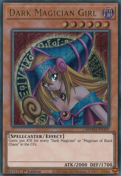 Dark Magician Girl - MAMA-EN107 - Ultra Pharaoh's Rare - 1st Edition available at 401 Games Canada