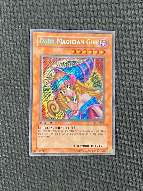 401 Games Canada - Dark Magician Girl - MFC-000 - Secret Rare - 1st Edition - NM 401 Games Canada - Dark Magician Girl - MFC-000 - Secret Rare - 1st Edition - NM