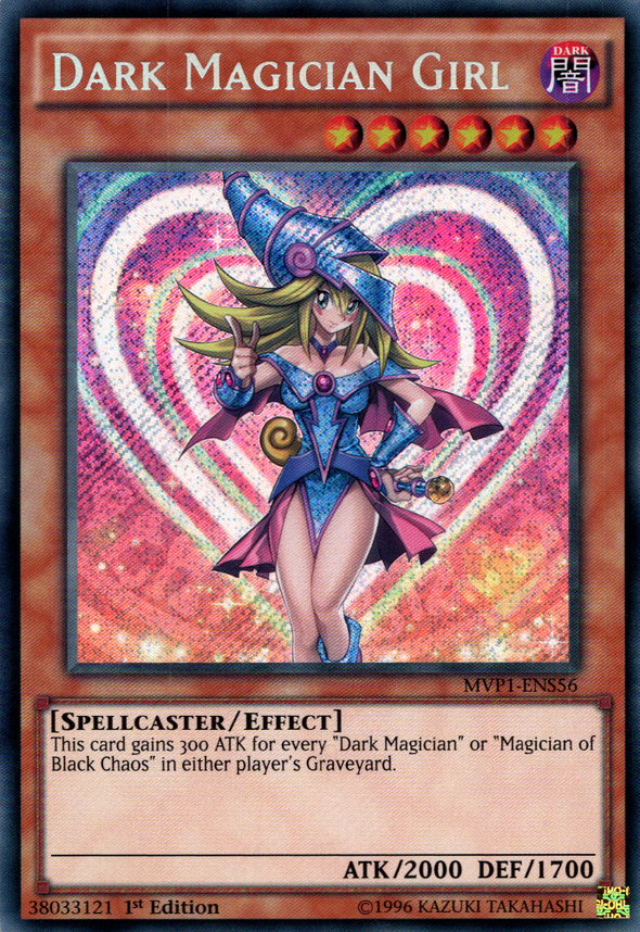 Dark Magician Girl - MVP1-ENS56 - Secret Rare - 1st Edition available at 401 Games Canada