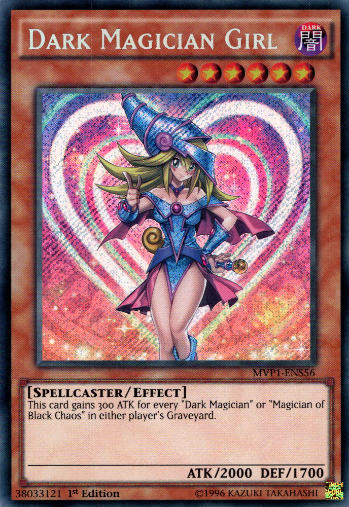 401 Games Canada - Dark Magician Girl - MVP1-ENS56 - Secret Rare - 1st Edition 401 Games Canada - Dark Magician Girl - MVP1-ENS56 - Secret Rare - 1st Edition