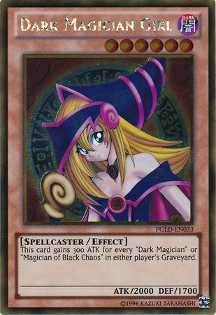 Dark Magician Girl - PGLD-EN033 - Gold Rare - Unlimited available at 401 Games Canada