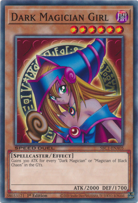 Dark Magician Girl - SBC1-ENA05 - Common - 1st Edition available at 401 Games Canada