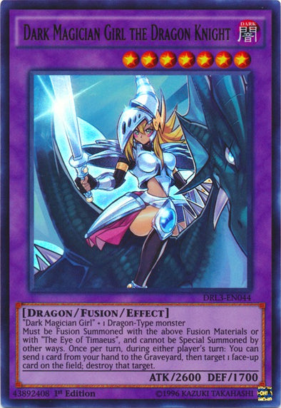 Dark Magician Girl the Dragon Knight - DRL3-EN044 - Ultra Rare - 1st Edition available at 401 Games Canada