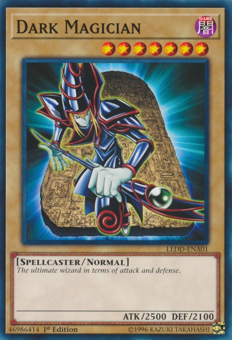 Dark Magician - LEDD-ENA01 - Common - 1st Edition available at 401 Games Canada